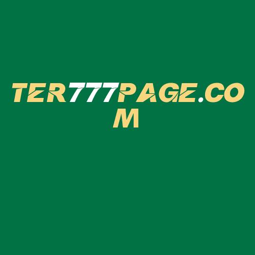 Logo da TER777PAGE